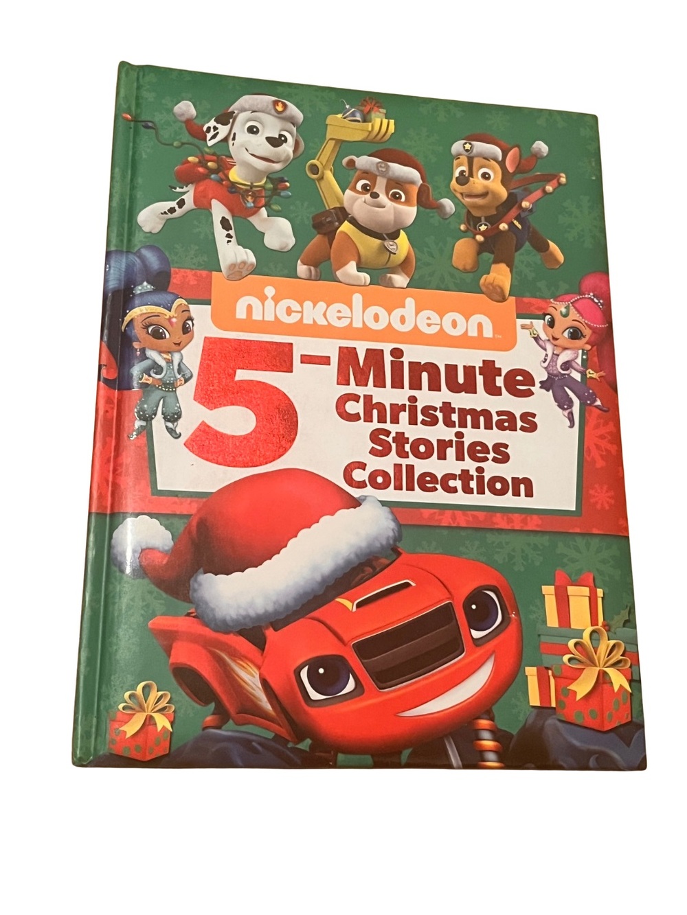 Nickelodeon 5-Minute Christmas Stories Collection Hardcover PAW Patrol Blaze